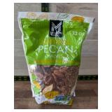 Raw Pecan Halves in Resealable Bag