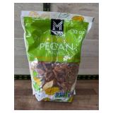 Natural Pecan Halves in Resealable Bag