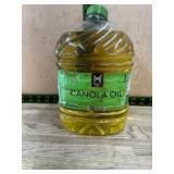Large Plastic Bottle of Canola Oil