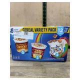 General Mills Cereal Variety Pack, 12 Cups