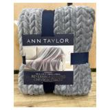 Ann Taylor Chevron Throw Blanket