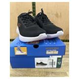 Skechers Men's Black Athletic Shoes, Size 12