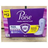 Poise Ultimate Long Pads, 96-Count