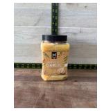 Minced Garlic in Plastic Container
