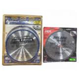 2-Pack 10" 60T Circular Saw Blades