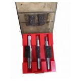 Cleveland 3-Piece Tap Set, 3/8"-24 NF