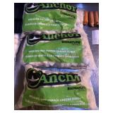 Three bags, hot pepper cheese cubes
