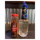 Cinnamon sticks and bar syrup