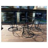 4 appetizer dipping containers