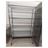 48 x 18 x 76 industrial 5 tier Metro rack