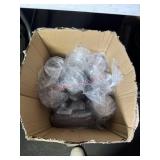 17-50 packs flat lids with straw holes
