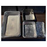 Steam table pans and lids and food prep container