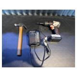 Drill with charger and hammer