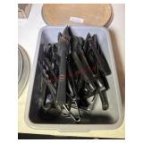 Tub of tongs