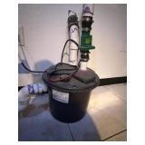 Zoller drain pump 105-d   Buyer must cap the 2