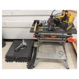 Black & Decker workmate with workshop sander and