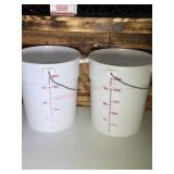 2-20 qt food grade bucket