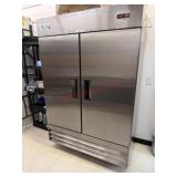 Avantco A-49F-HC 54' Solid Door Reach-In Freezer.