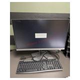 HP monitor and keyboard