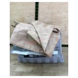 700-Thread-Count Beige Stripe Sheet Set