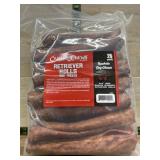 Pack of 25 Rawhide Retriever Rolls Dog Treats