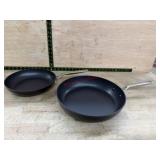 Two KitchenAid Nonstick Fry Pans