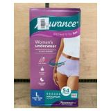 Women's Disposable Underwear, 54 Count, Size L
