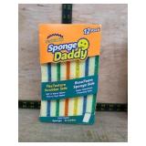 Pack of 12 Dual-Sided Sponge Scrubbers