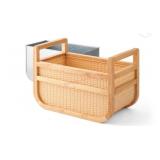 Woven Drink Cooler With Metal Insert