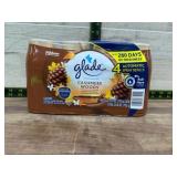 Glade Cashmere Woods Automatic Spray Refills, 4-Pa