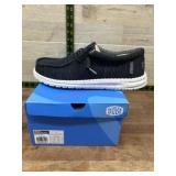 Hey Dude Men's Size 10 Black Slip-On Shoes