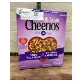 Multi Grain Cheerios Cereal Box