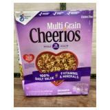 General Mills Multi-Grain Cheerios Cereal Box