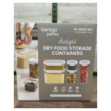 Airtight Dry Food Storage Container Set, 10 Pieces