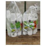 Disposable Plastic Cups, 12 oz, 300 Count