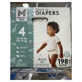 198 Premium Size 4 Diapers