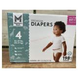 198 Disposable Diapers, Size 4