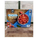 Pack of 12 Diced Tomatoes in Tomato Juice