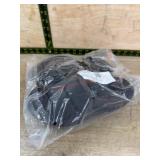 Unisex Black Sandals, EU Size 38
