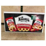 Knott's Berry Farm Strawberry Shortbread Cookies,