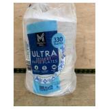 Pack of 330 Ultra Dessert Paper Plates