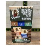 Dr. Squatch Natural Bar Soap Variety Pack, 6 Bars