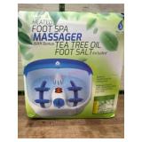 Heated Foot Spa Massager Set