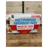 120 Multipurpose Absorbent Pads