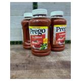 3 Prego Traditional Pasta Sauce Bottles