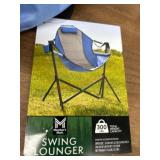 Collapsible Swing Lounger Chair with Carrying Bag