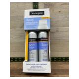 Neutrogena Sport Sunscreen Spray SPF 70, 2-Pack