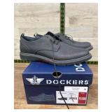 Men's Dockers Black Lace-Up Shoes, Size 10.5M