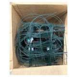 Bundle of Green Metal Garden Stakes