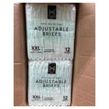 4 Pack of Adjustable Briefs, Maximum Absorbency